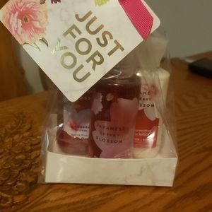 Bath and body works japanese cherry blossom bundle